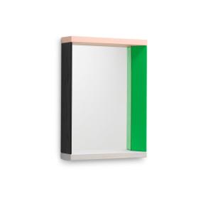 Vitra - Colour Frame Miroir, small, vert / rose