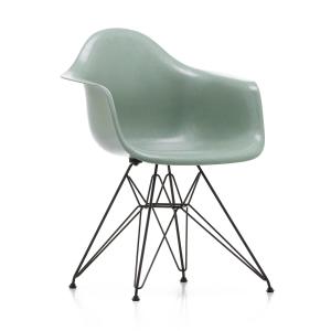 Vitra - Fauteuil eames en fibre de verre dar, basic dark /…