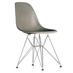 Vitra - Chaise d'appoint eames en fibre de verre dsr, chrom…