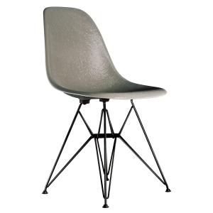 Vitra - Side Chair Eames en fibre de verre DSR, basic dark…