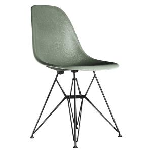 Vitra - Side Chair Eames en fibre de verre DSR, basic dark…