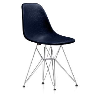 Vitra - Chaise d'appoint eames en fibre de verre dsr, chrom…