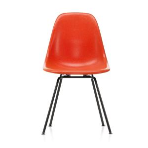 Vitra - Side Chair Eames en fibre de verre DSR, basic dark…