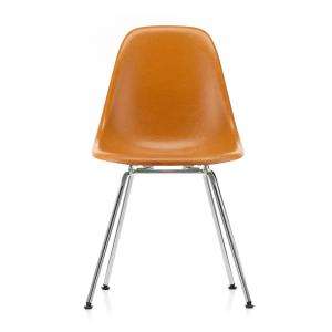 Vitra - Eames fiberglass side chair dsx, chromé / eames ocr…