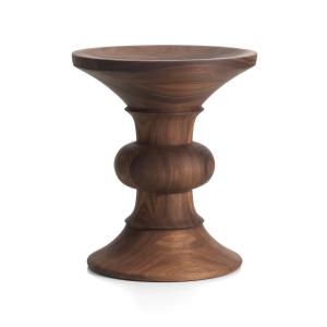Vitra - Eames Tabouret, modèle B, noyer foncé