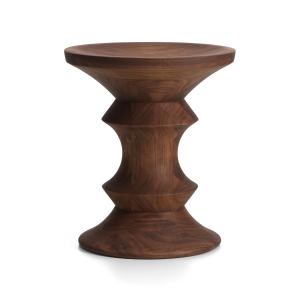 Vitra - Eames Tabouret, modèle C, noyer foncé