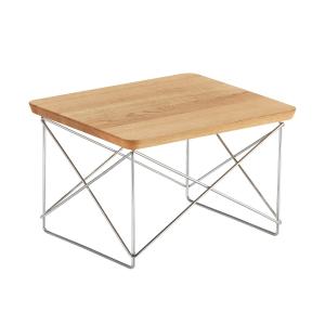 Vitra - chêne / eames occasional table ltr chrome