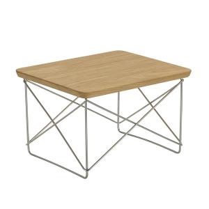 Vitra - Eames Occasional Table LTR , châtaignier / acier in…