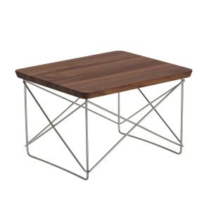 Vitra - Eames Occasional Table LTR , noyer / acier inoxydab…
