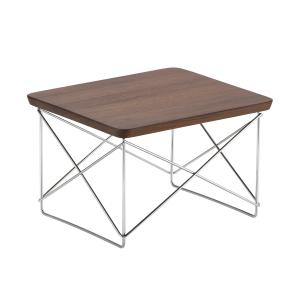 Vitra - noyer / eames occasional table ltr chrome
