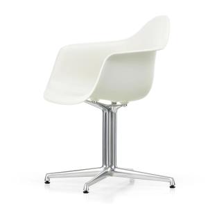 Vitra - Eames Plastic Armchair DAL RE, poli / blanc coton (…