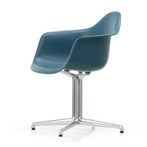 Vitra - Eames Plastic Armchair DAL RE, poli / bleu mer (pat…