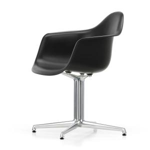 Vitra - Eames Plastic Armchair DAL RE, poli / noir profond…