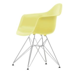 Vitra - Eames Plastic Armchair DAR RE, chromé / citron (pat…