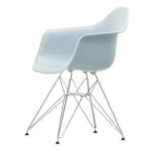 Vitra - Eames Plastic Armchair DAR RE, chromé / gris glacé…