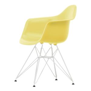 Vitra - Eames Plastic Armchair DAR RE, blanc / citron (pati…