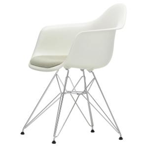 Vitra - Eames Plastic Armchair DAR avec coussin d'assise, c…