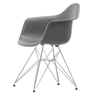 Vitra - Eames Plastic Armchair DAR RE, chromé / gris granit…