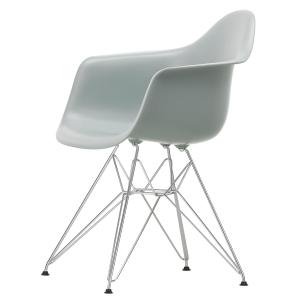 Vitra - Eames Plastic Armchair DAR RE, chromé / gris clair…