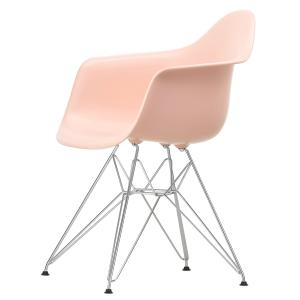 Vitra - Eames Plastic Armchair DAR RE, chromé / rose tendre…