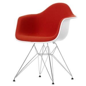 Vitra - Eames Plastic Armchair DAR rembourrage intégral, ch…