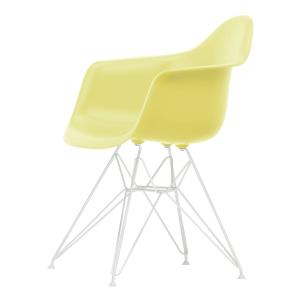 Vitra - Eames Plastic Armchair DAR RE, blanc / citron (pati…