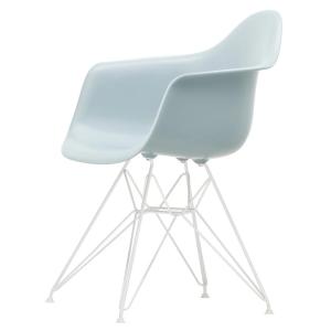 Vitra - Eames Plastic Armchair DAR RE, blanc / gris glacé (…