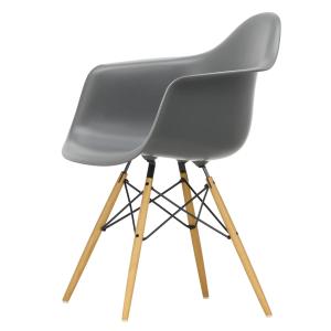 Vitra - Eames Plastic Armchair DAW RE, érable jaunâtre / gr…