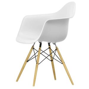 Vitra - Eames Plastic Armchair DAW RE, érable jaunâtre / bl…