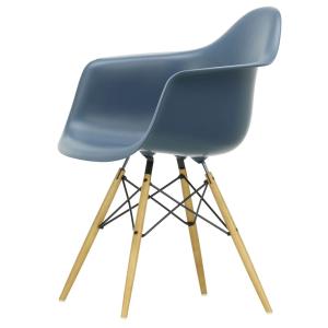 Vitra - Eames Plastic Armchair DAW RE, érable jaunâtre / bl…