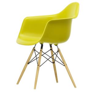 Vitra - Eames Plastic Armchair DAW RE, érable jaunâtre / mo…