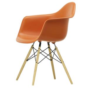 Vitra - Eames Plastic Armchair DAW RE, frêne couleur miel /…
