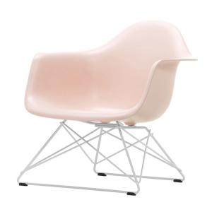 Vitra - Eames Plastic Armchair LAR RE, blanc / rose pâle (p…