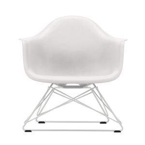 Vitra - Eames Plastic Armchair LAR, blanc / blanc (patins e…