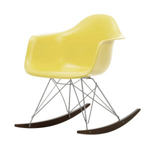 Vitra - Eames Plastic Armchair RAR RE, érable foncé / chrom…