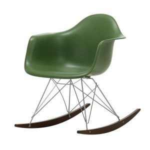 Vitra - Eames Plastic Armchair RAR RE, érable foncé / chrom…