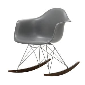 Vitra - Eames Plastic Armchair RAR RE, érable foncé / chrom…