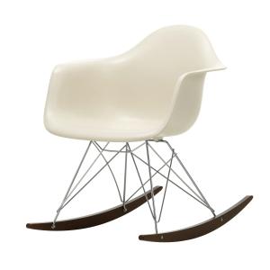 Vitra - Eames Plastic Armchair RAR RE, érable foncé / chrom…