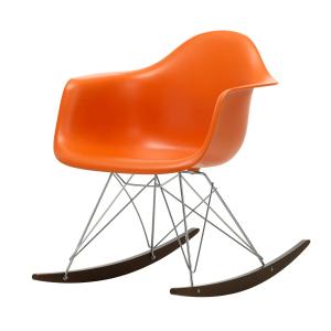Vitra - Eames Plastic Armchair RAR RE, érable foncé / chrom…