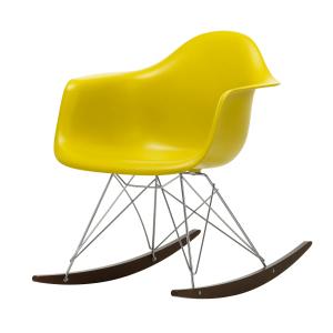 Vitra - Eames Plastic Armchair RAR RE, érable foncé / chrom…