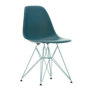 Vitra - Eames Plastic Side Chair DSR RE, bleu mer / bleu ci…