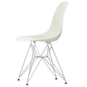 Vitra - Eames Plastic Side Chair DSR RE, chromé / galet (pa…