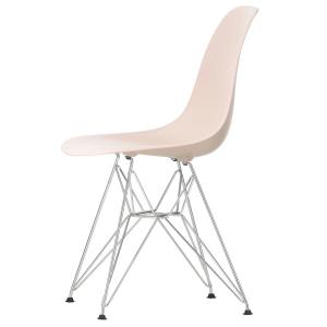Vitra - Eames Plastic Side Chair DSR RE, chromé / rose tend…