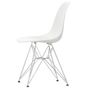 Vitra - Chaise Eames Plastic Side DSR (H 43 cm), chromé / b…