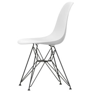 Vitra - Eames Plastic Side Chair DSR RE, basic dark / blanc…