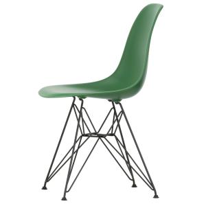 Vitra - Eames Plastic Side Chair DSR RE, basic dark / émera…