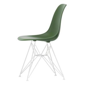 Vitra - Eames Plastic Side Chair DSR RE, blanc / forest (pa…