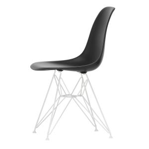 Vitra - Eames Plastic Side Chair DSR RE, blanc / noir profo…