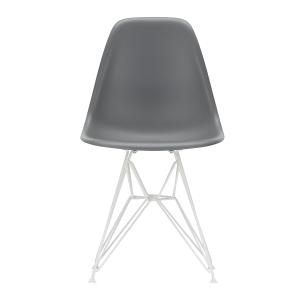 Vitra - Chaise latérale en plastique eames dsr, blanc / gri…