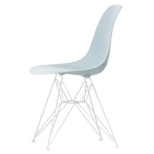 Vitra - Eames Plastic Side Chair DSR RE, blanc / gris glacé…